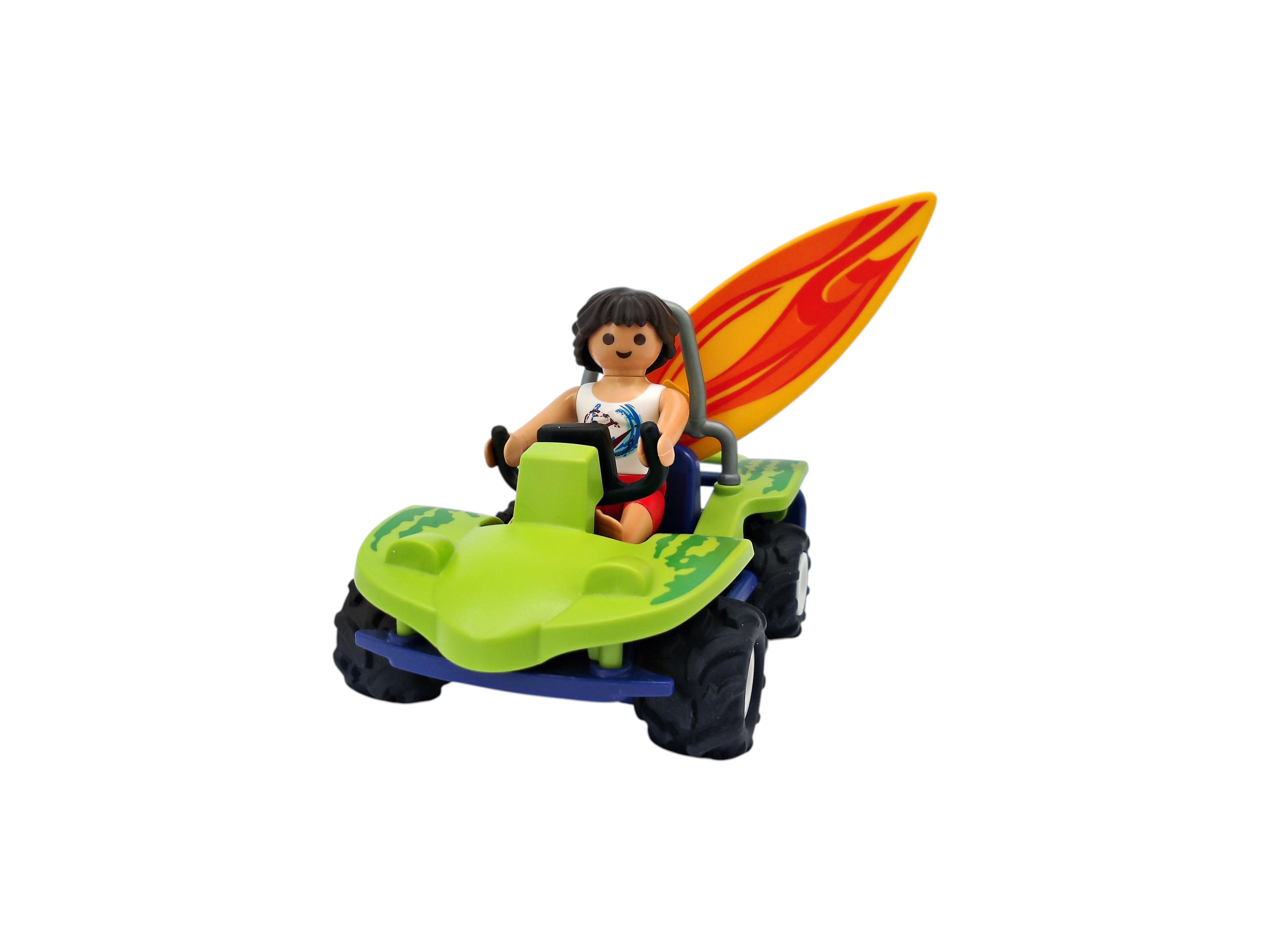 Voir photo 3 de Playmobil - Set 6982 - Surfer et buggy Playmobil - Set 6982 - Surfer et buggy Très bon état - Vue 3 -